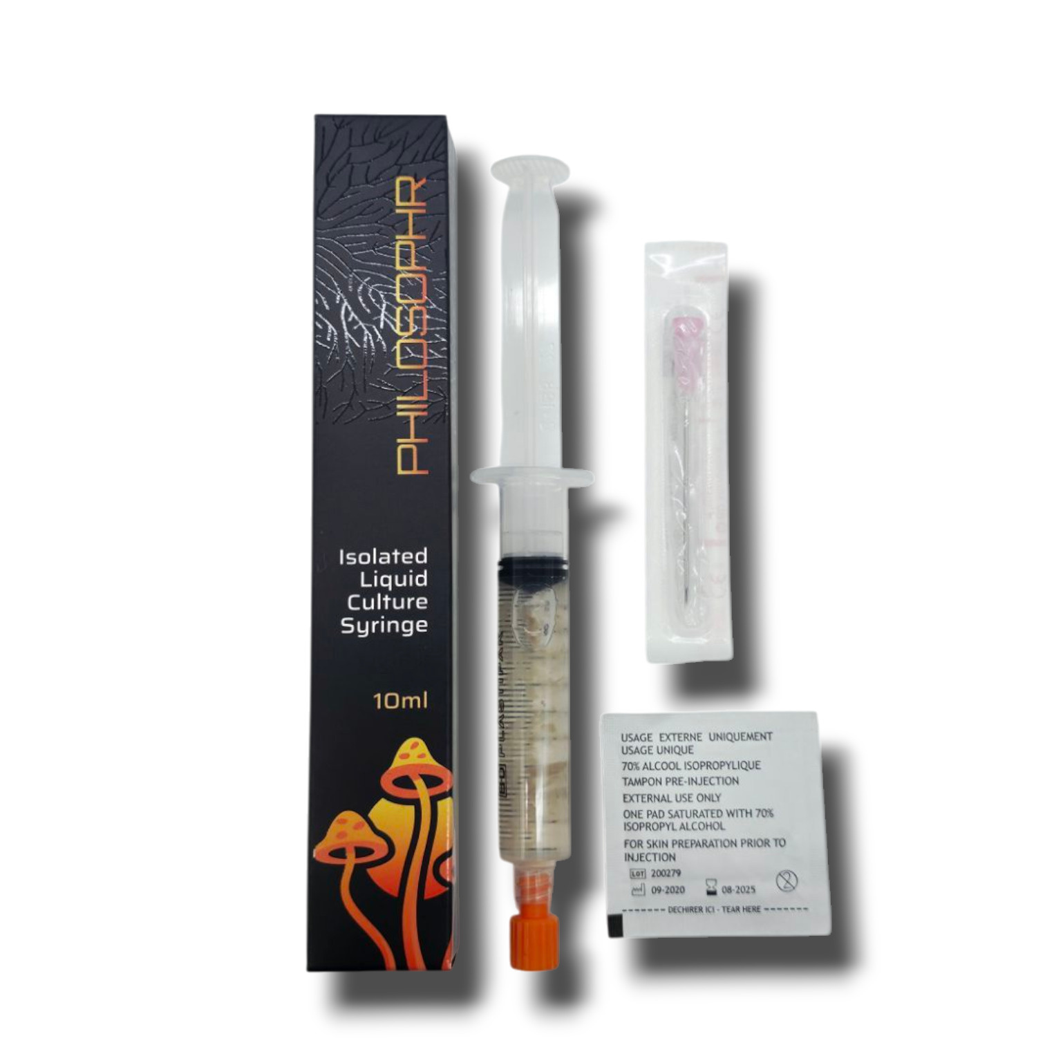 Leucitic JMF (Jedi Mind Fuck) Liquid Culture Syringe