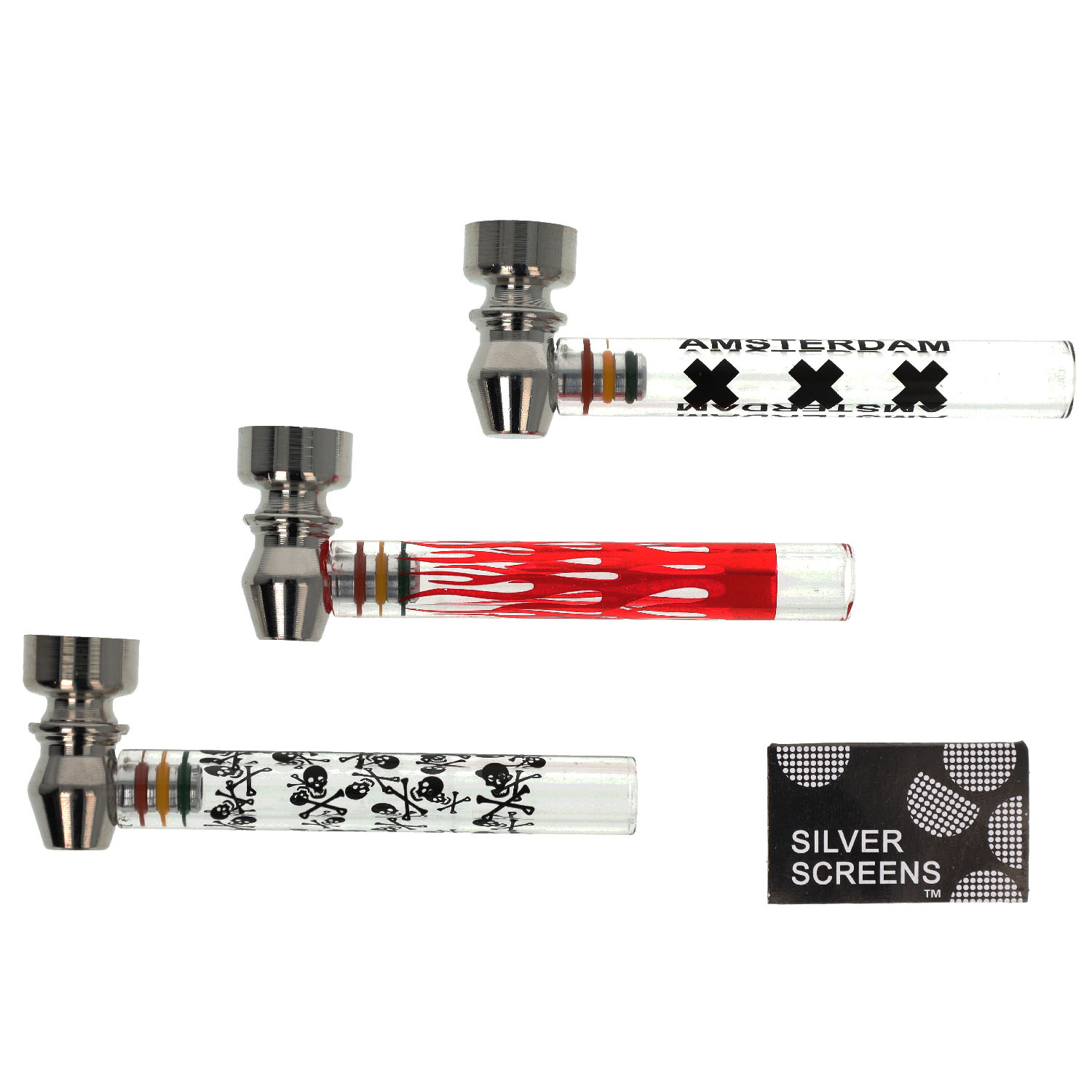 dreamliner glass pipe + 5 screens