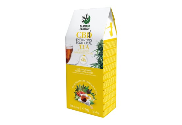 Organic Tea 1-3% CBD - Energizing
