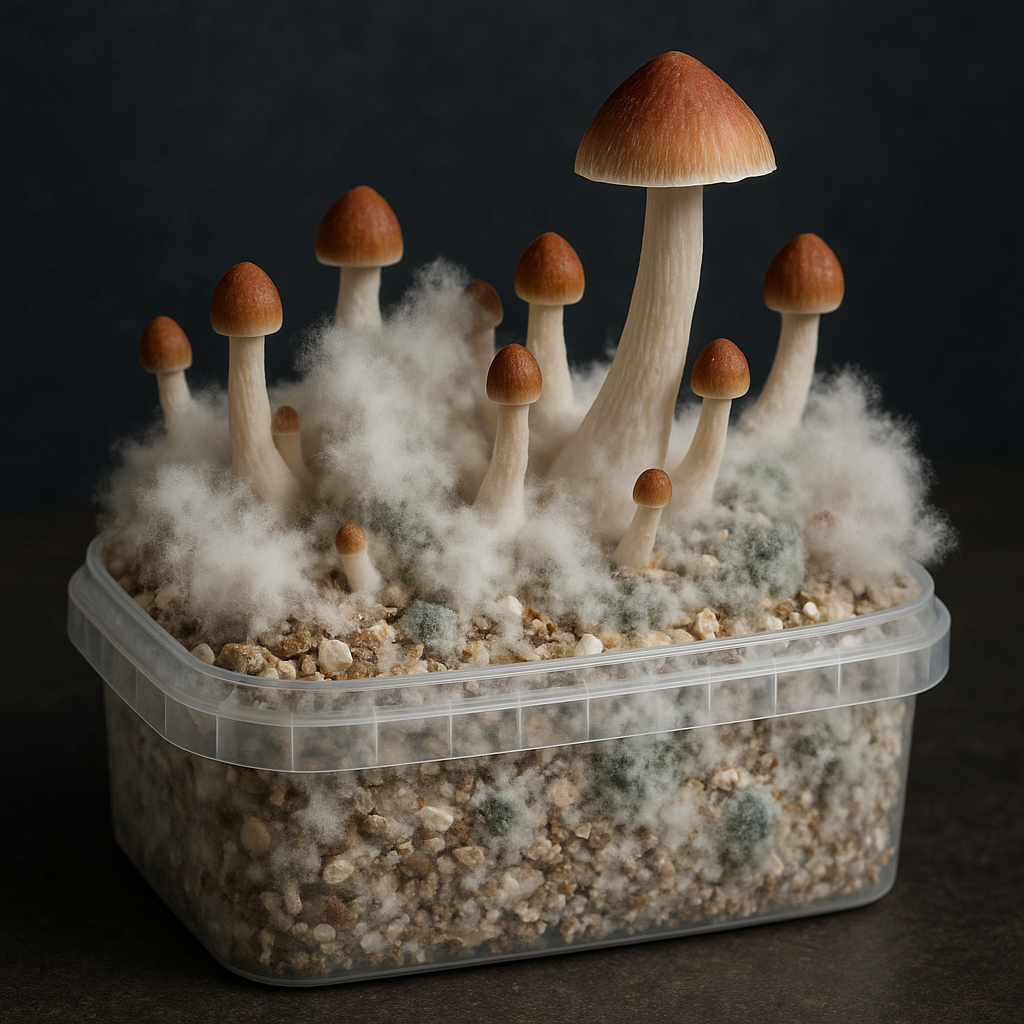 Hoe herken je schimmels op paddo's?