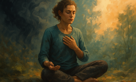 How do you deal with fear during a psychedelic experience?