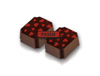 Love Chocolates - Passie 2 pieces
