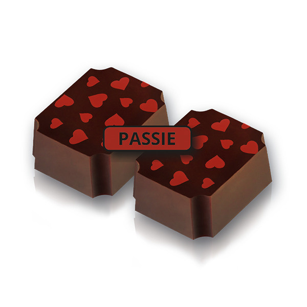 Love Chocolates - Passie 2 pieces