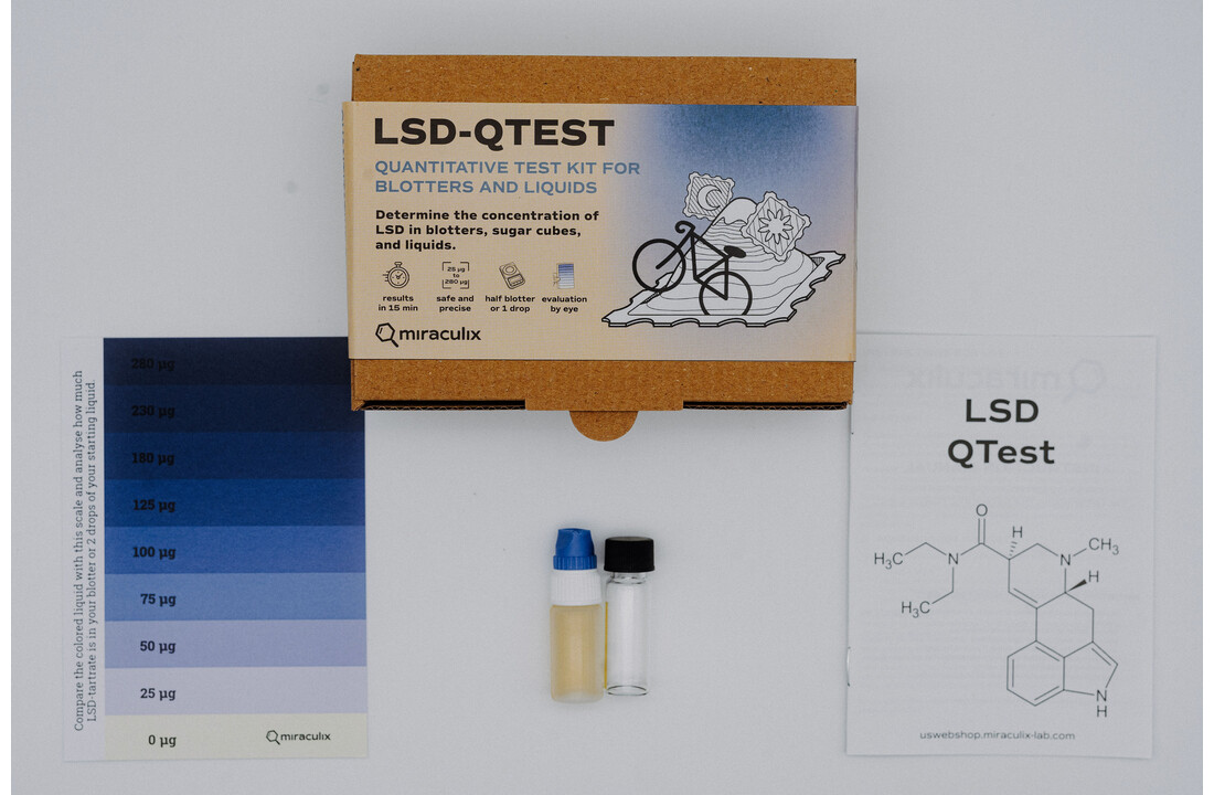 LSD-QTest - Drugstest voor LSD (Miraculix)