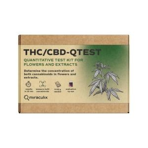 THC/CBD-QTest - Cannabis test (Miraculix)