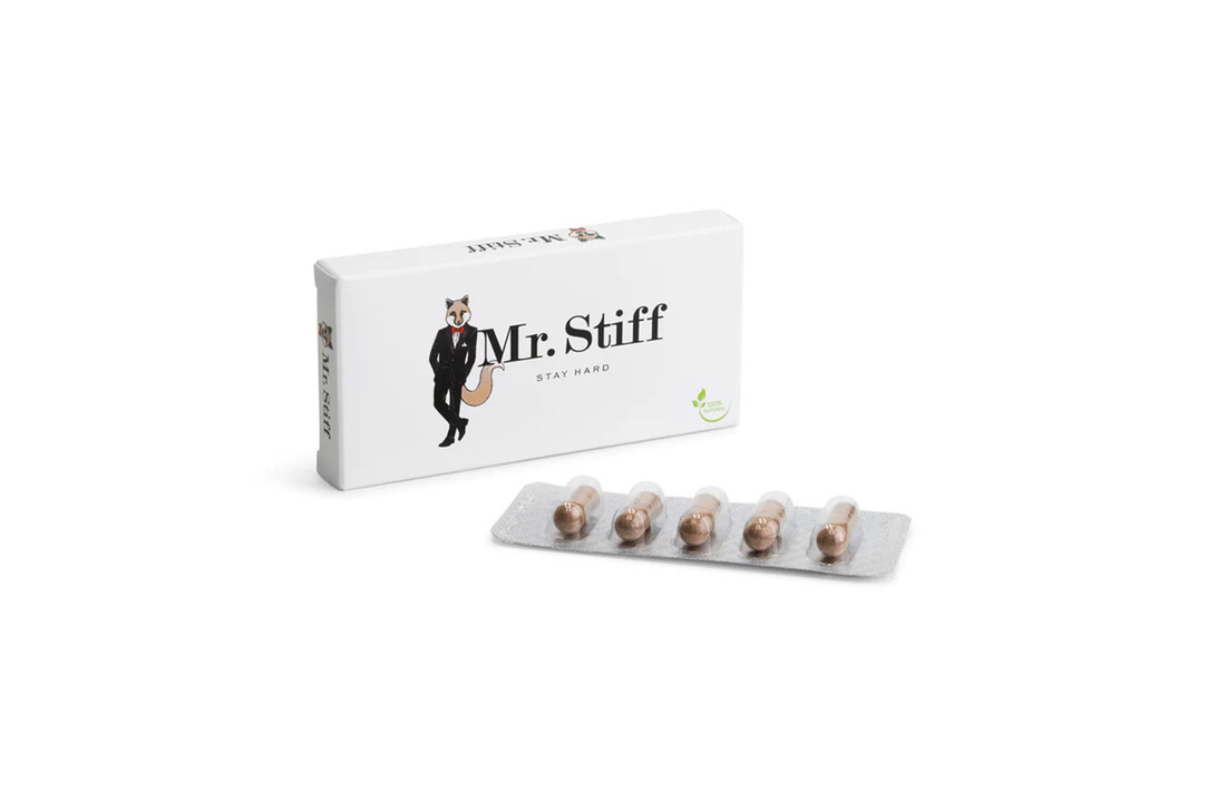 Mr. Stiff Stay Hard Caps - 5 pcs