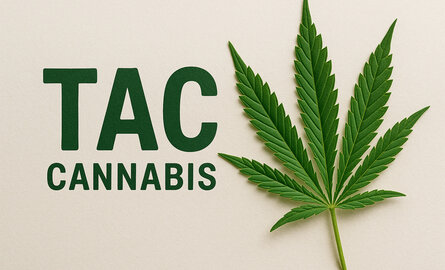 What is TAC on cannabis product labels?