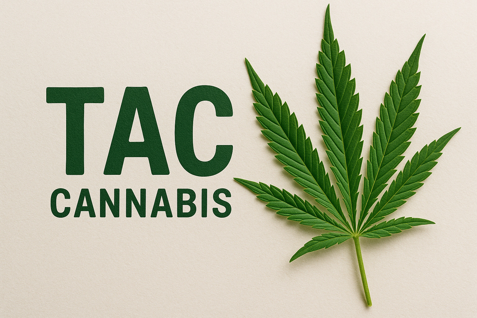 What is TAC on cannabis product labels?