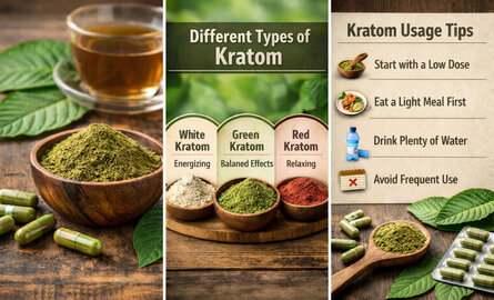 Kratom for beginners: effects, dosage and safe use