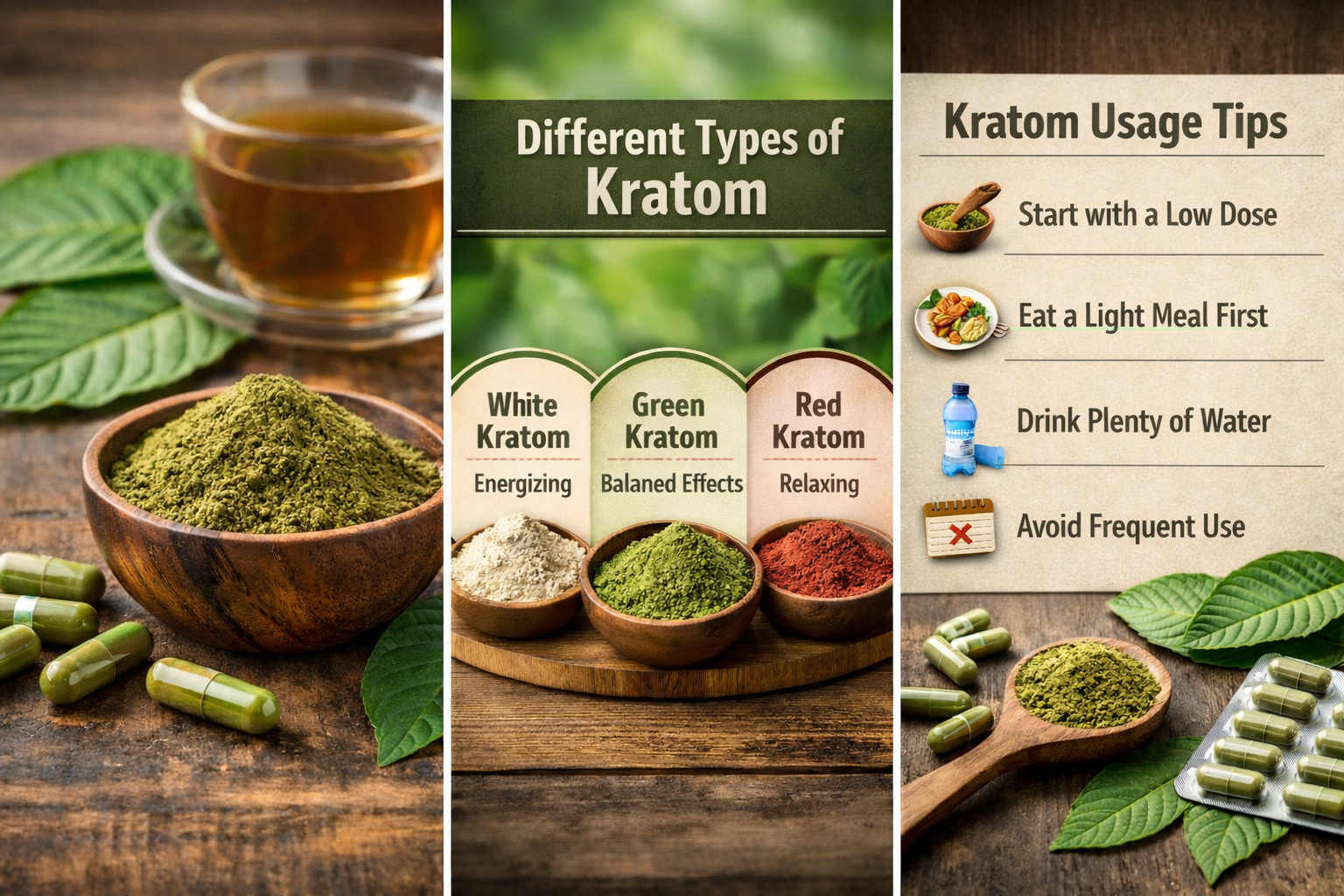 Kratom for beginners: effects, dosage and safe use