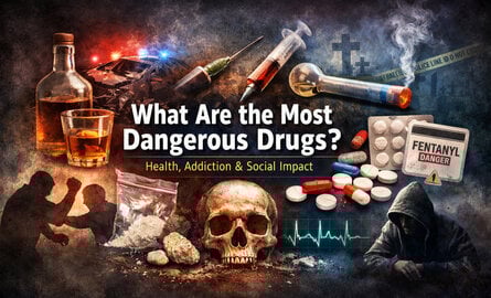 Wat zijn de gevaarlijkste drugs?