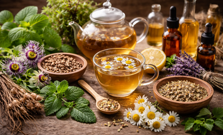 Natural herbs for relaxation: alternatives to alcohol or sleeping pills