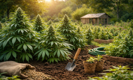 Cannabis outdoor kweken met zaden: een beginnersgids