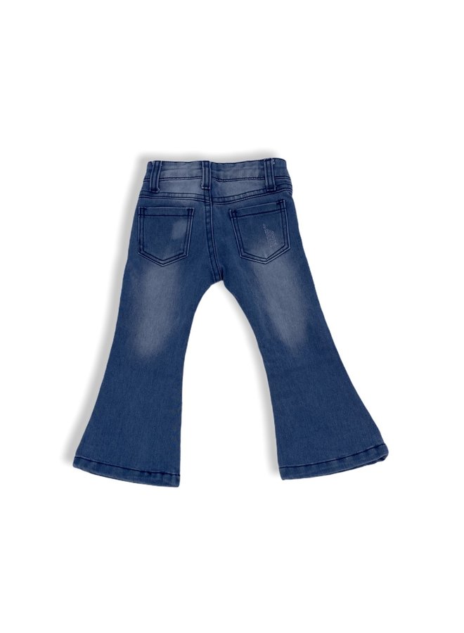 Blauw - 'Cindy' - Baby  Flair jeans