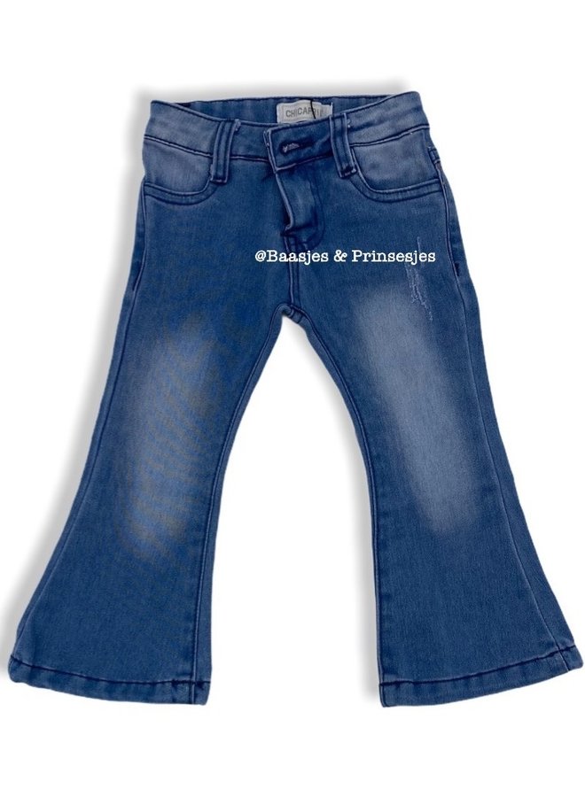 Blauw - 'Cindy' - Baby  Flair jeans