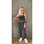 Zwart - ' Valery ' - Meisjes Jumpsuit