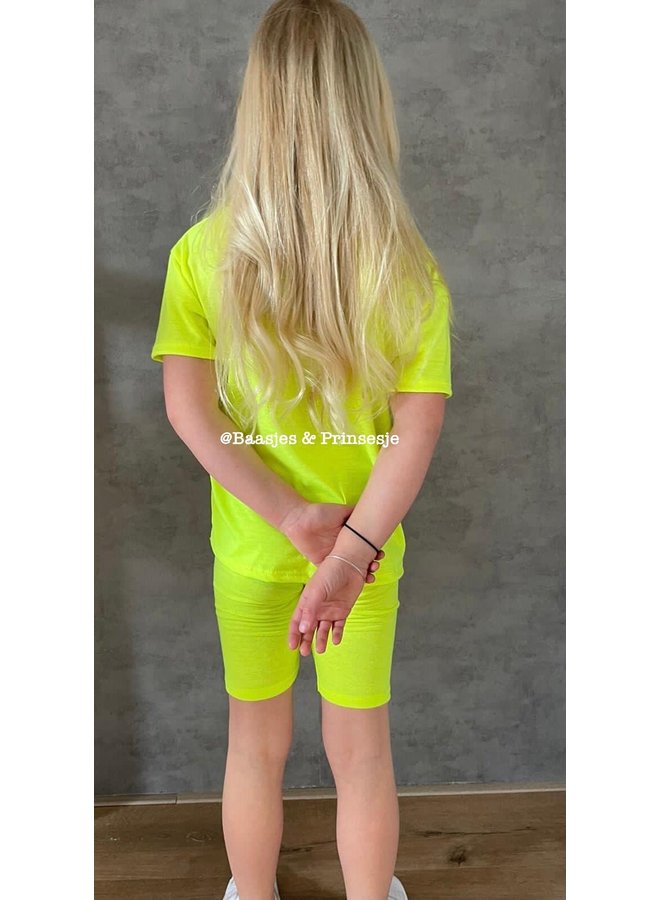 Geel ' Veera ' - Tweedelige Meisjes Set