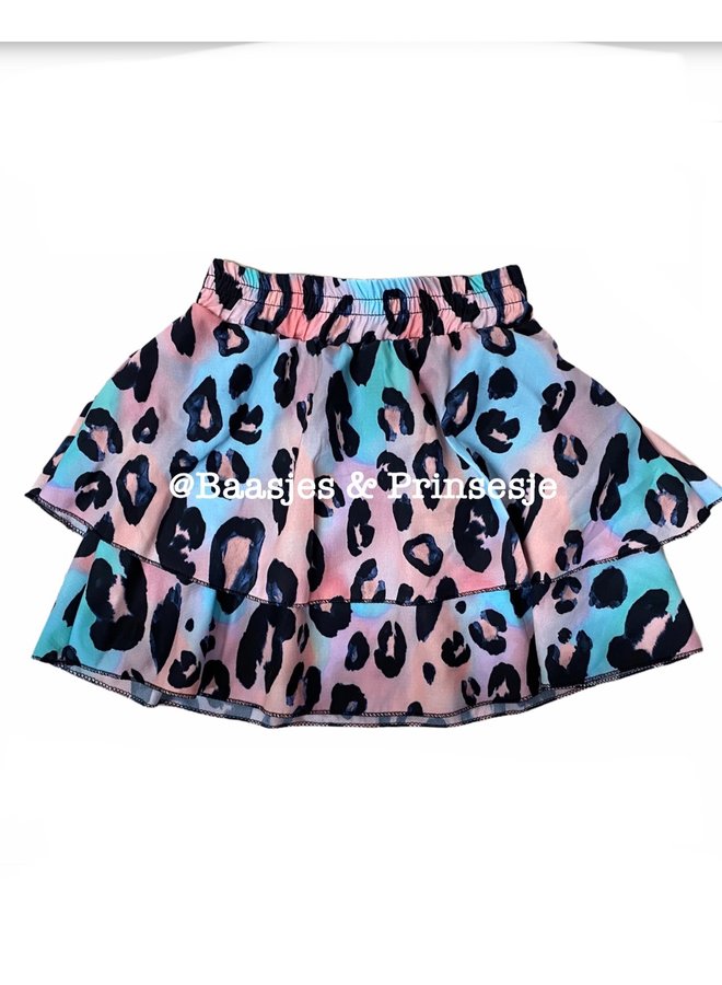 Blauw - ' Rommy  ' - Meisjes Rok