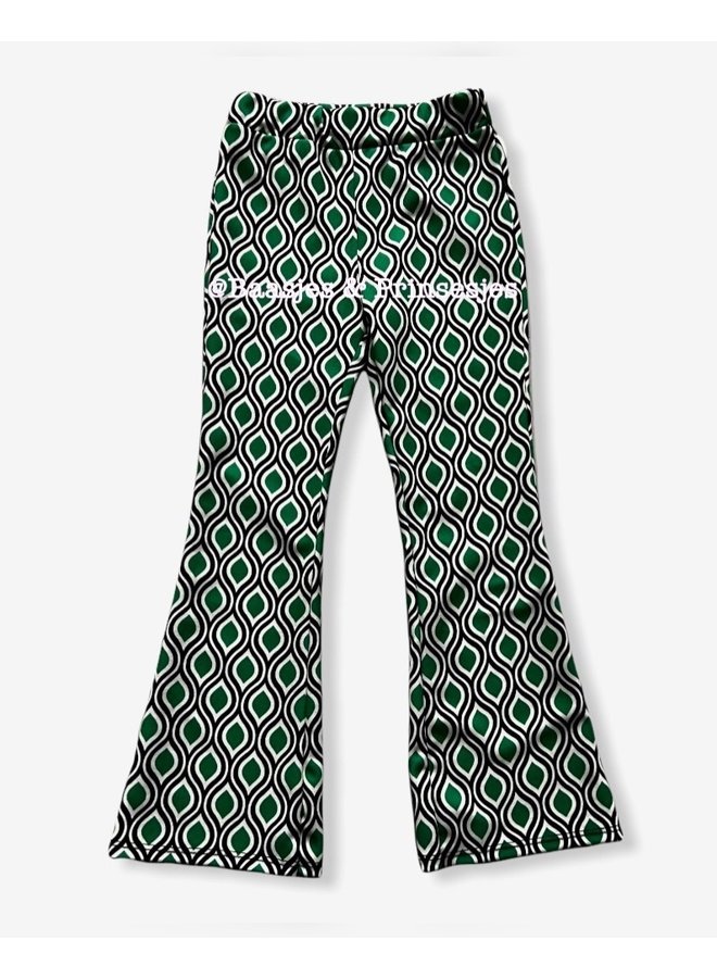 Blauw - 'Nikki' - Meisjes Flair  broek