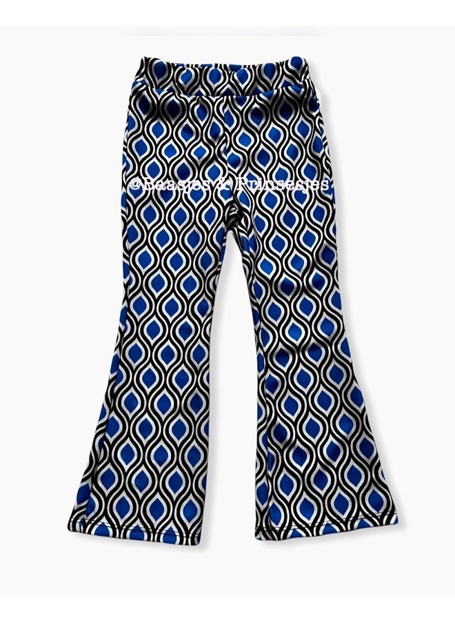 Blauw - 'Nikki' - Meisjes Flair  broek