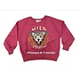 Roze - 'Wild' -  Meisjes sweater