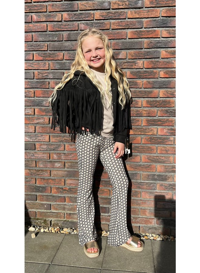 Groen ' Leopard  ' - Tweedelige Meisjes Set