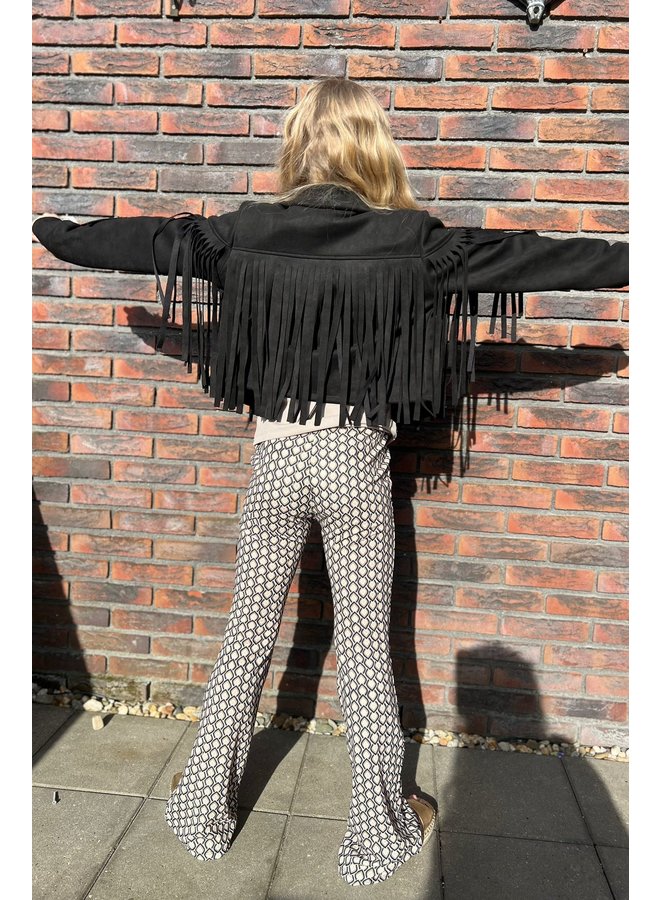 Groen ' Leopard  ' - Tweedelige Meisjes Set