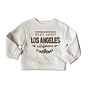 Wit - 'Los Angeles' -  Meisjes sweater