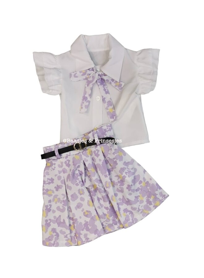 Blauw - 'Angel ' - baby setje