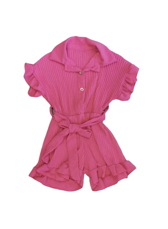 Fuchsia  - ' Lara' - Meisjes Jumpsuit