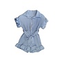Blauw - ' Lara' - Meisjes Jumpsuit