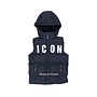 Blauw  - ' I-con  ' - Jongens bodywarmer