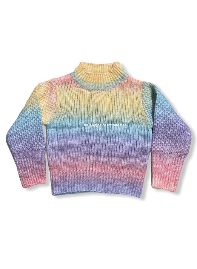 Regenboog - 'Tamara ' - Rainbow Colors Meisjes Trui
