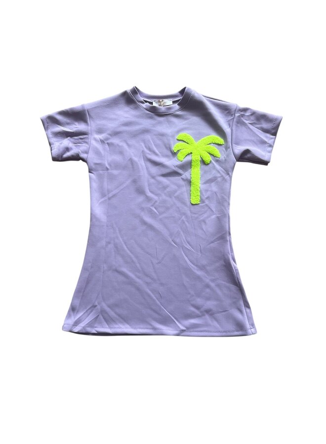 Lila - 'Palm ' - Meisjes  Dress