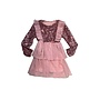 Roze- 'Lara ' - Meisjes kerst Dress