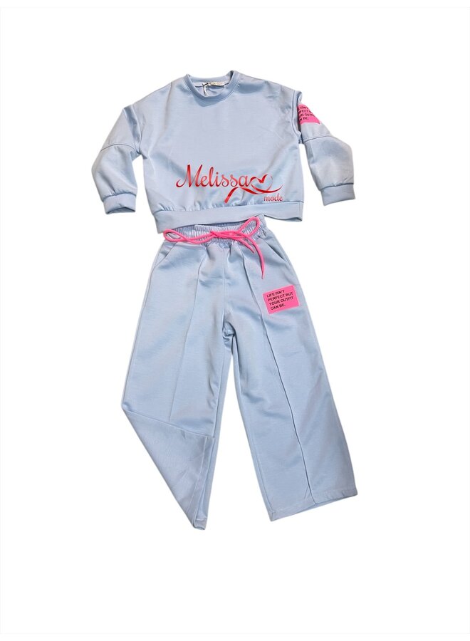 Lila  'Angel' Meisjes setje.