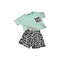 'Tijger' twee delige meisjes setje  Groen.