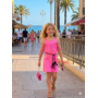 Fuchsia - 'Melody ' - Meisjes Ibiza jurk