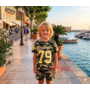 Yellow  ‘ Army ‘ meisjes setje -