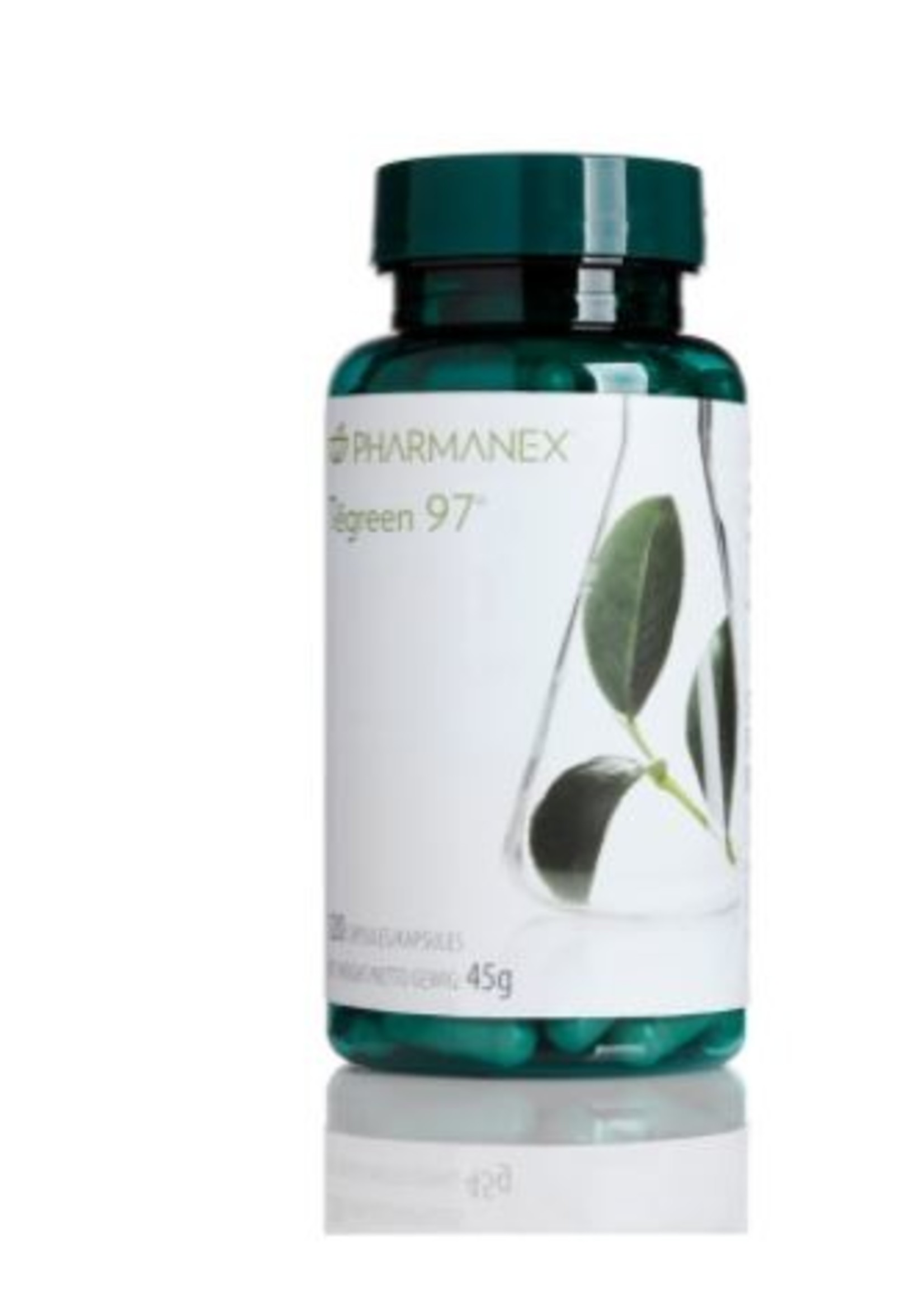 Capsules met geconcentreerde groene thee extract