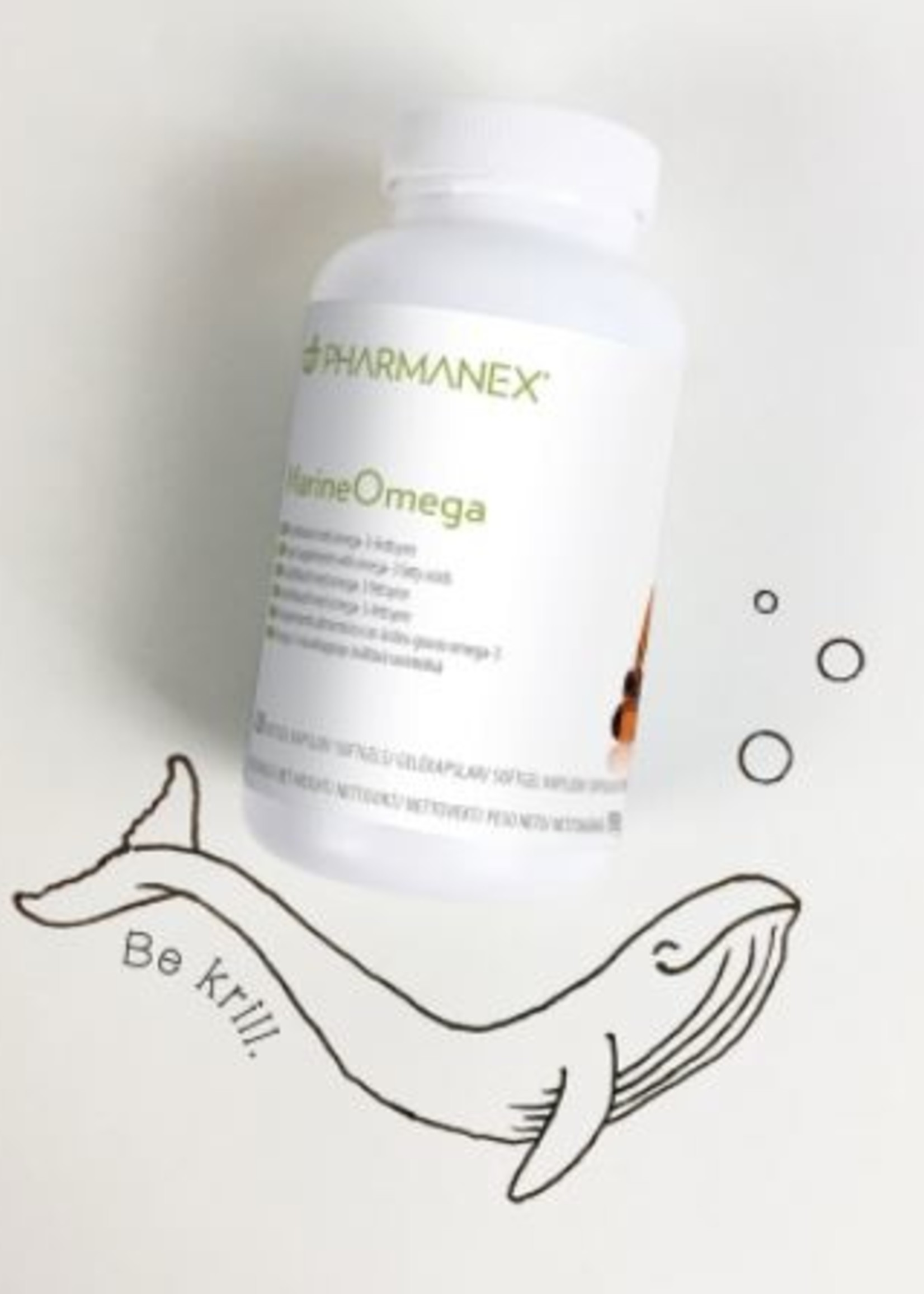 Voedingssupplement met omega-3 vetzuren