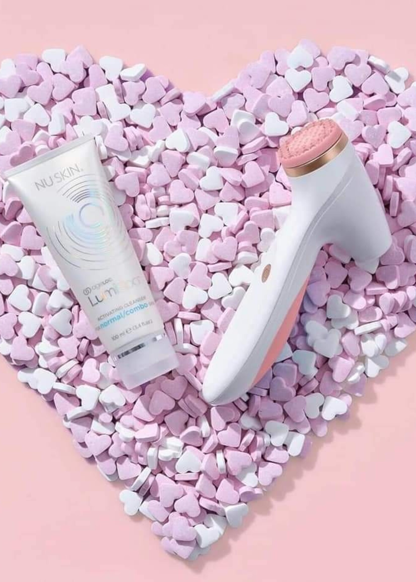 Lumispa  io huidverzorgingsset   -rose gold