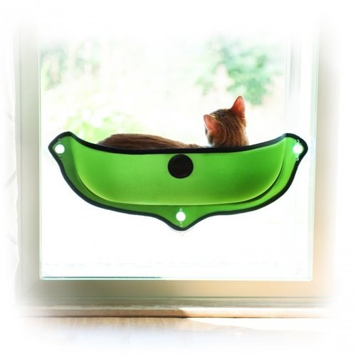 KH Raambed voor de kat groen KH Raambed voor de kat groen
