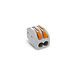 LEDWINKEL-Online WAGO Verbindingsklem 2-voudig 50 stuks LEDWINKEL-Online WAGO Verbindingsklem 2-voudig 50 stuks
