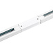 LEDWINKEL-Online LED Track Rail system connector straight white LEDWINKEL-Online LED Track Rail system connector straight white