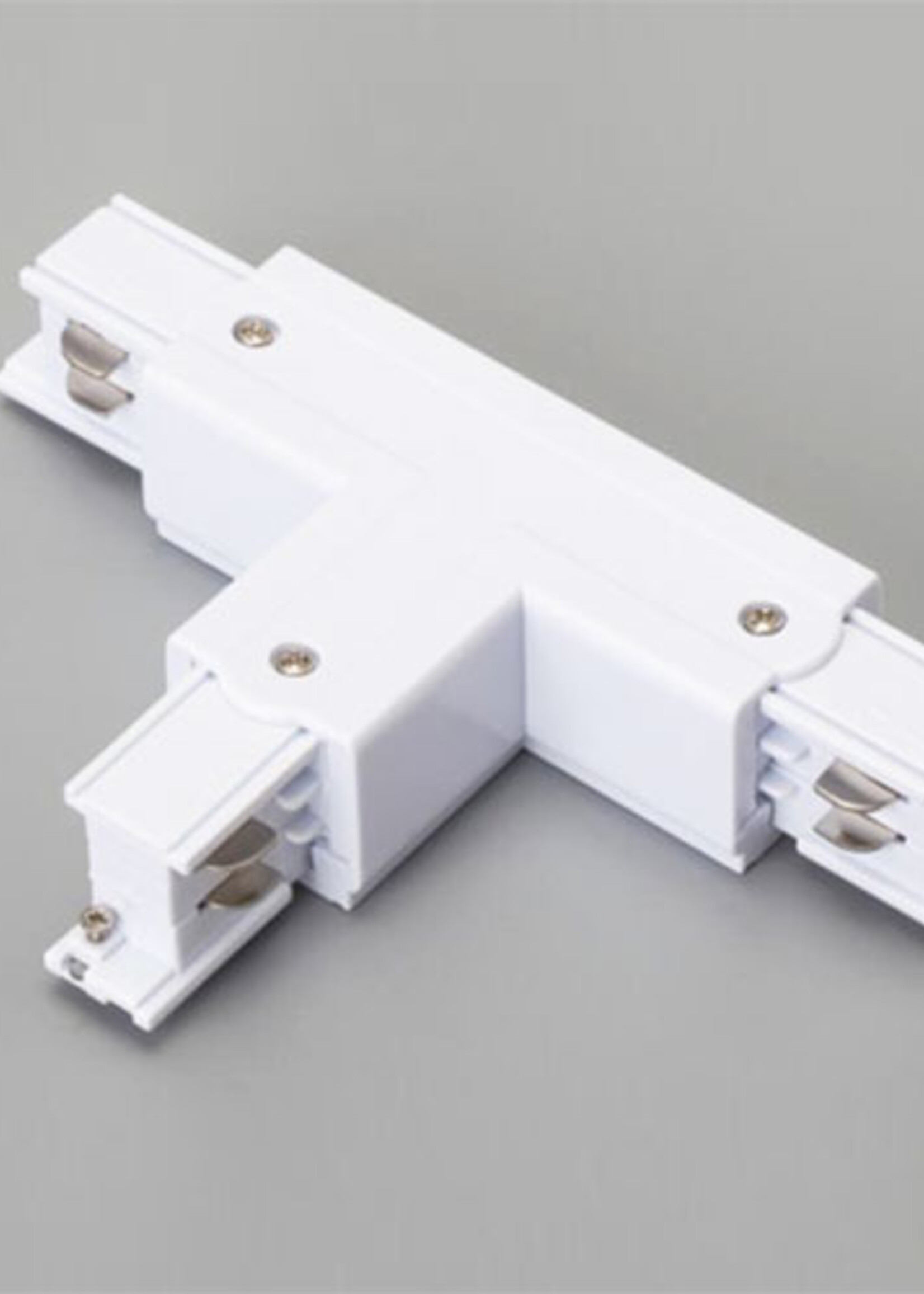 LEDWINKEL-Online LED Track Rail system T-junction connector white