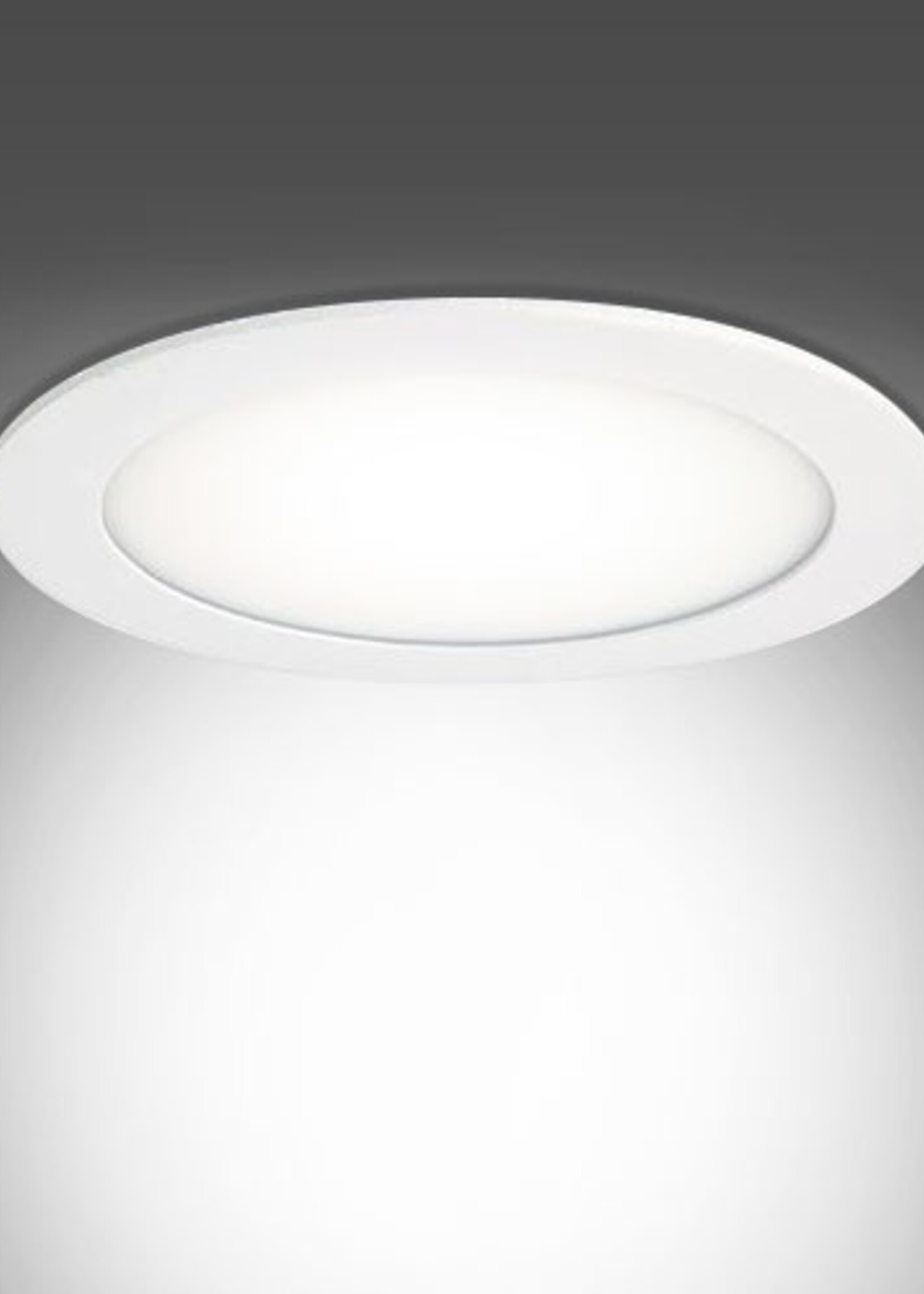 LEDWINKEL-Online LED Downlight ⌀120mm 6W dimbaar inbouw