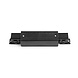 LEDWINKEL-Online LED Track Rail system connector straight black LEDWINKEL-Online LED Track Rail system connector straight black