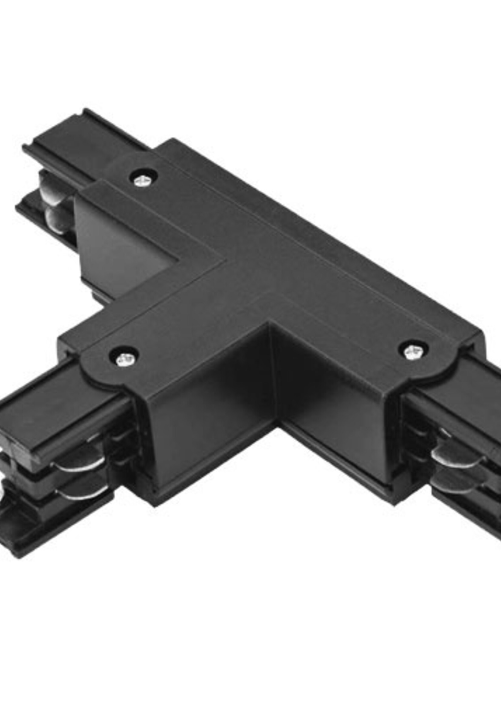 LEDWINKEL-Online LED Track Rail system T-junction connector black
