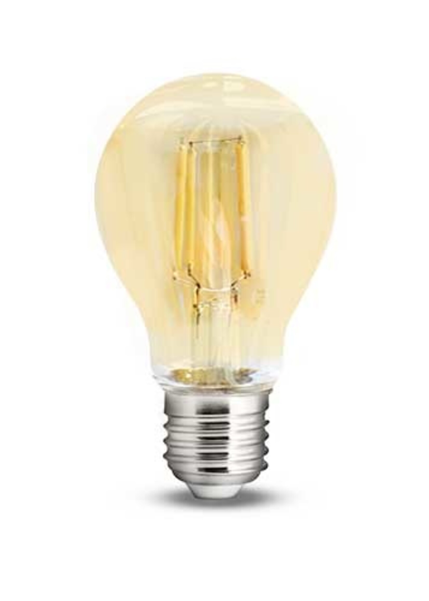 LEDWINKEL-Online E27 LED Lamp filament A60 5W 2200K dimbaar